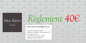 Règlement 40 €